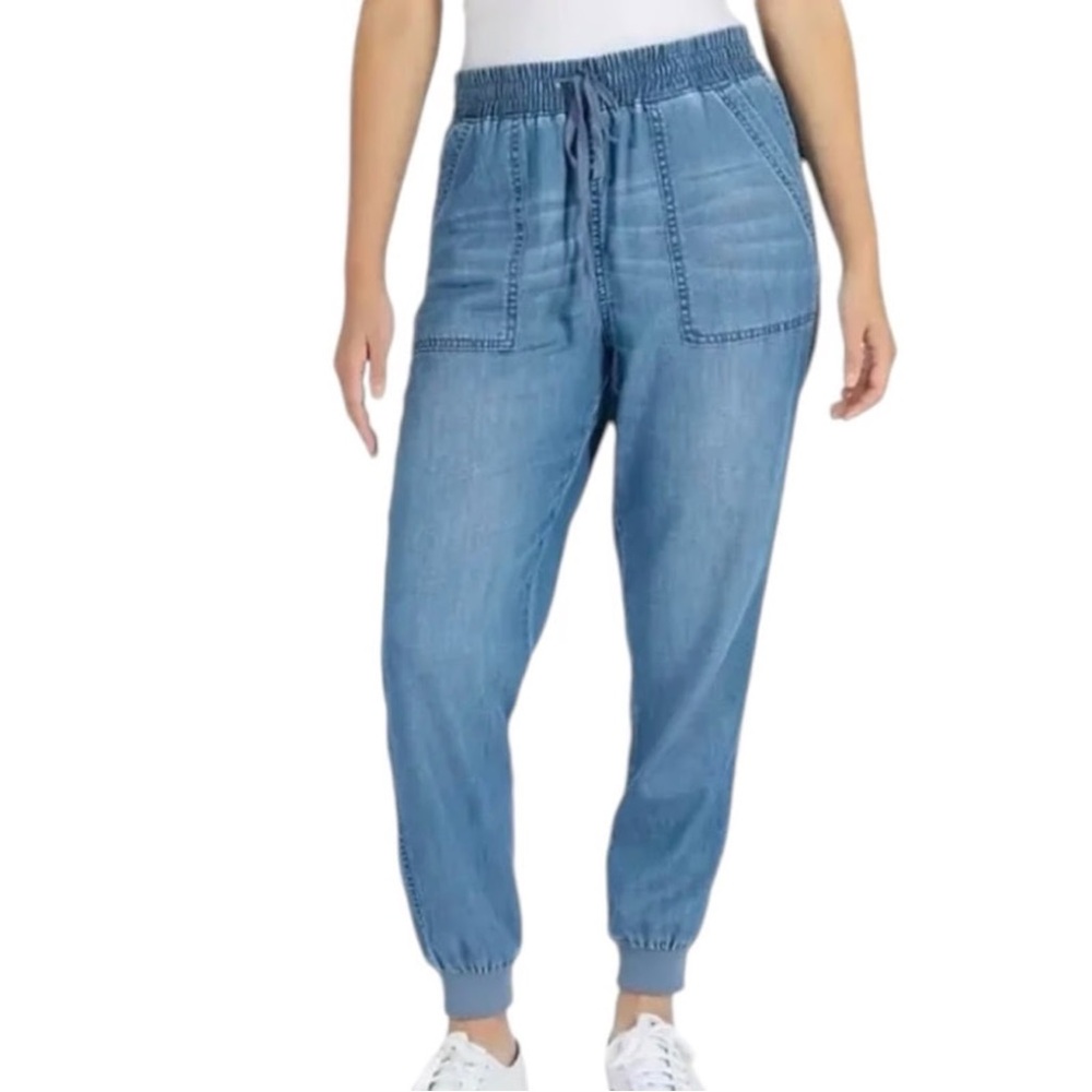 Seven7 Blue Denim Joggers